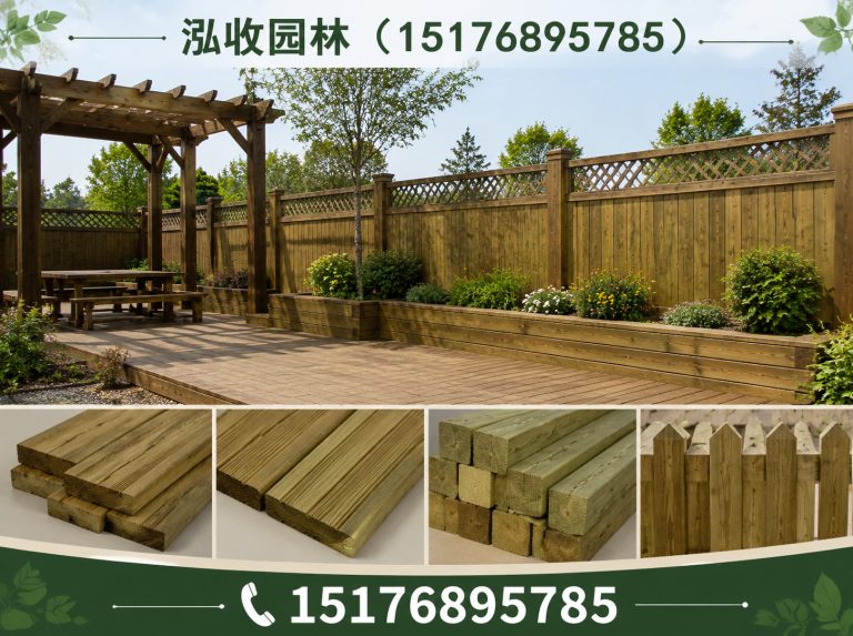 清远塑木地板展示图