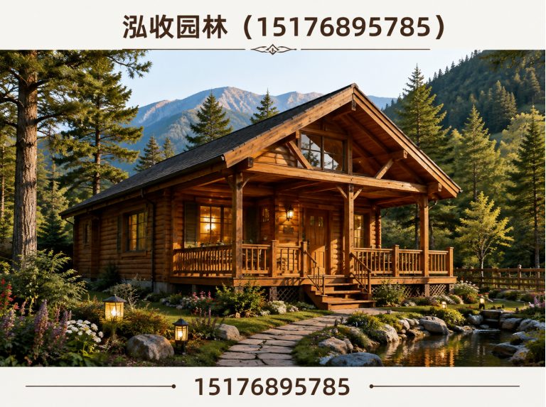 清远防腐木展示图