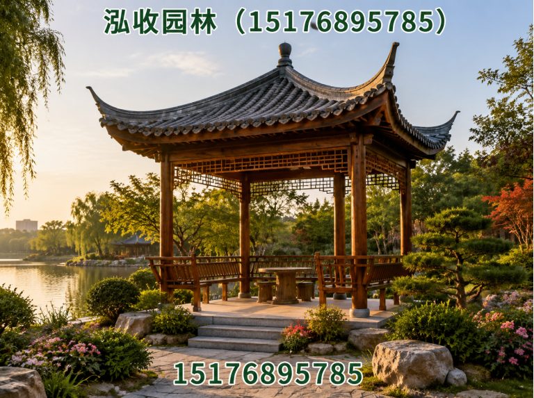 清远京津冀防腐木工程展示图